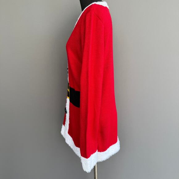 Vintage Tiara International Christmas sweater - Santa suit - Santa Claus -size M - Picture 6 of 10